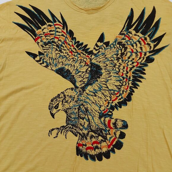 Free People Yellow Graphic Tee - Picture 3 of 13